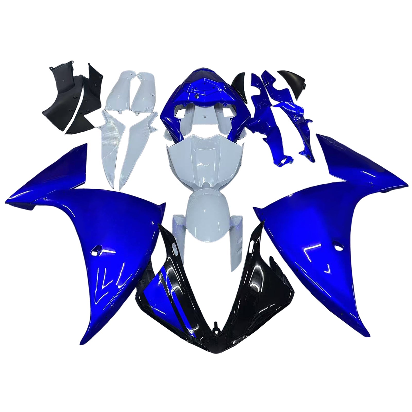 2009-2011 Yamaha YZF 1000 R1 Injection Fairing Kit Bodywork Plastic ABS#169