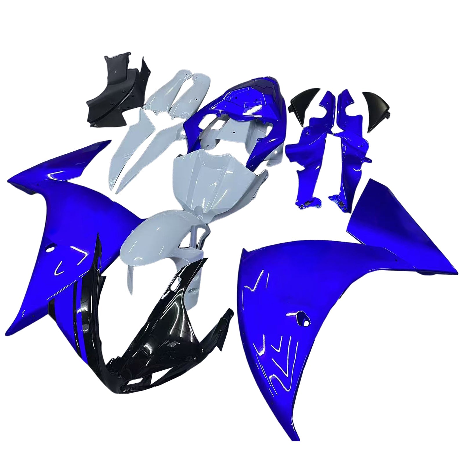 2009-2011 Yamaha YZF 1000 R1 Injection Fairing Kit Bodywork Plastic ABS#169
