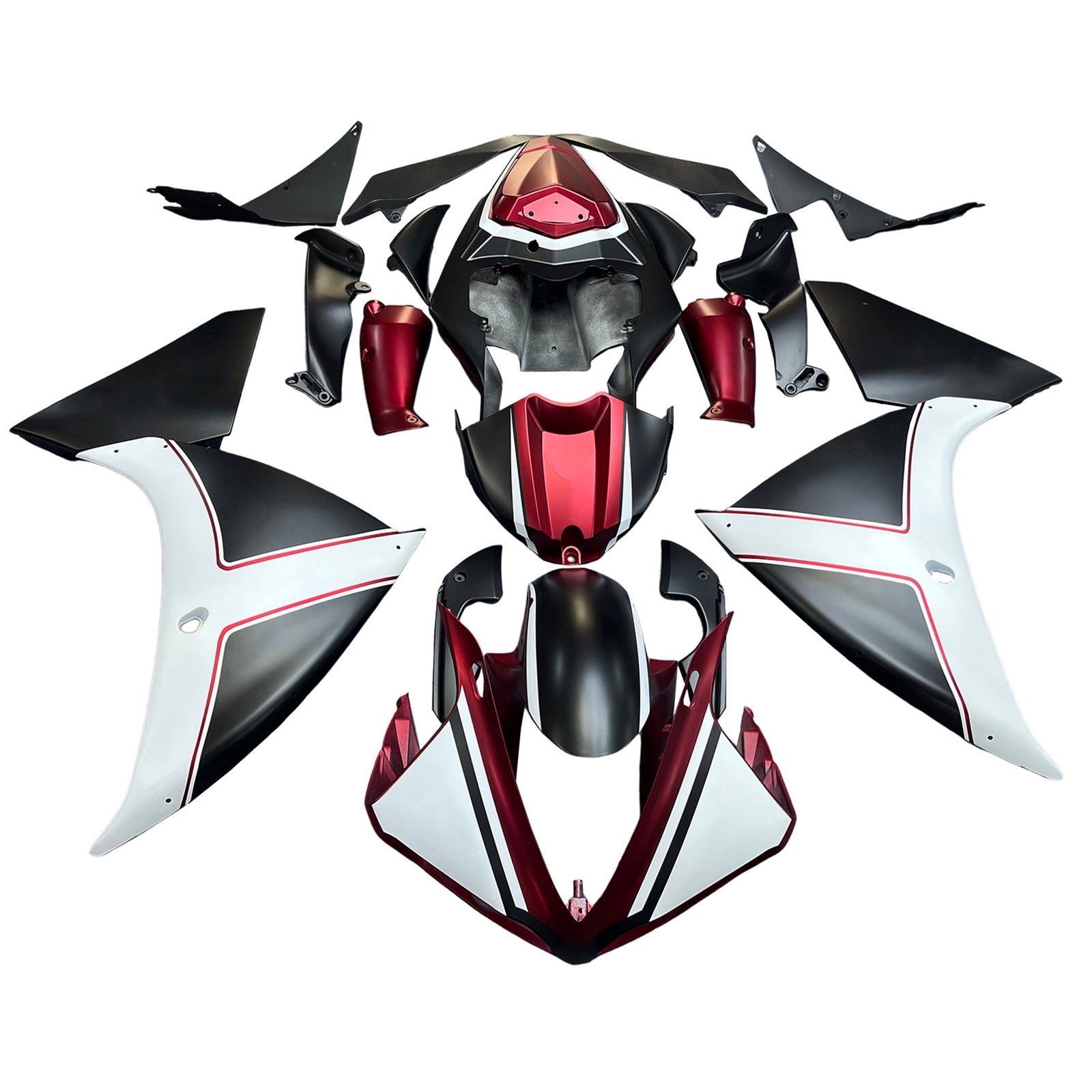 2009-2011 Yamaha YZF 1000 R1 Injection Fairing Kit Bodywork Plastic ABS#171