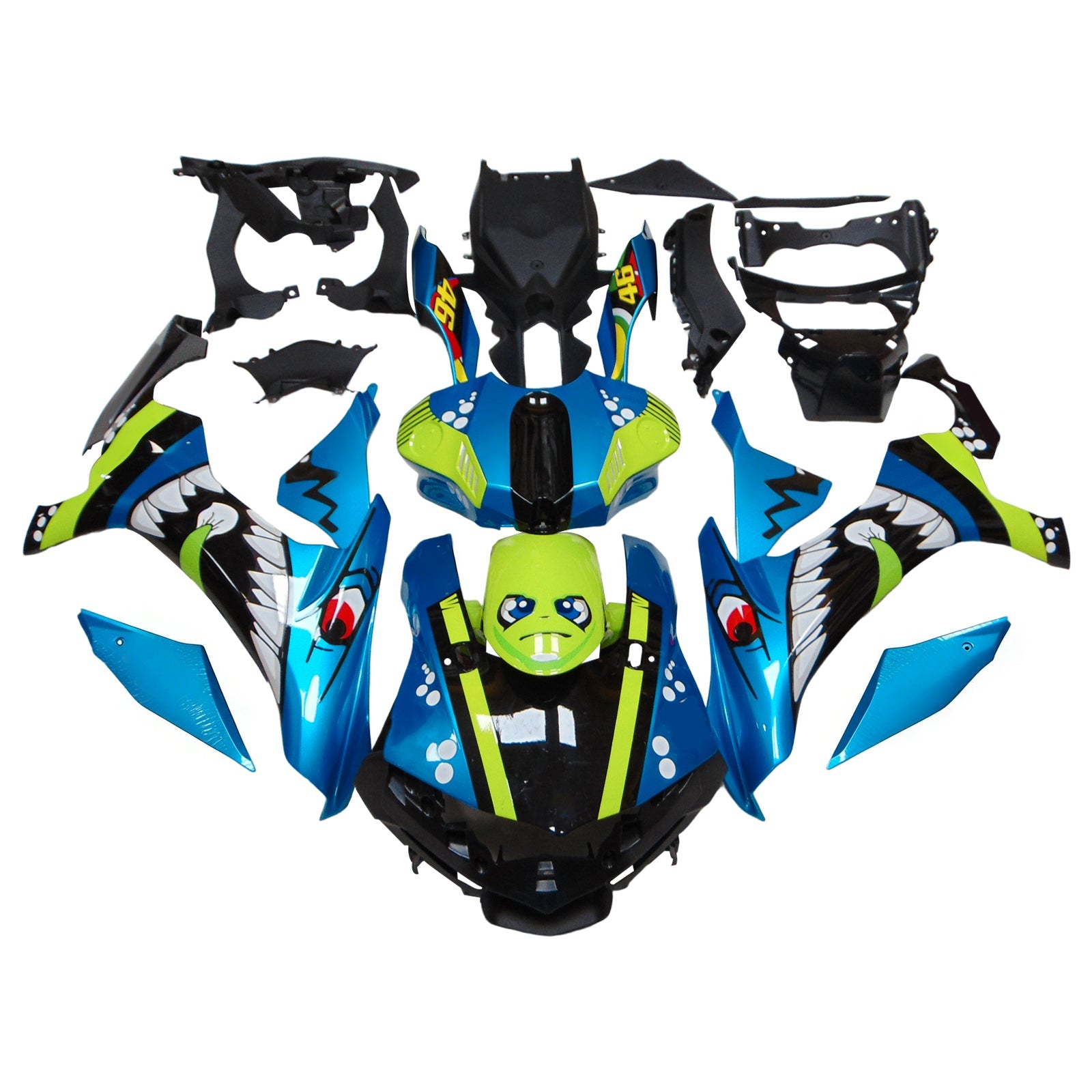 2015-2019 Yamaha YZF 1000 R1 Fairing Kit Generic