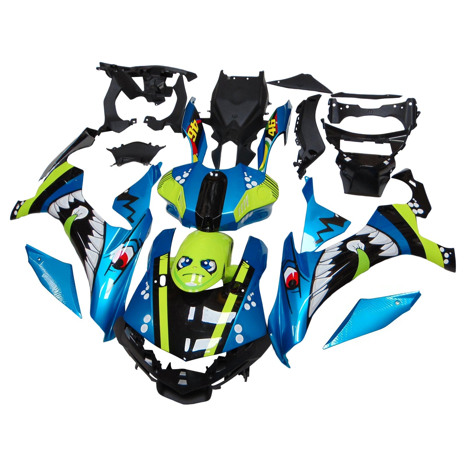 2015-2019 Yamaha YZF 1000 R1 Fairing Kit Generic
