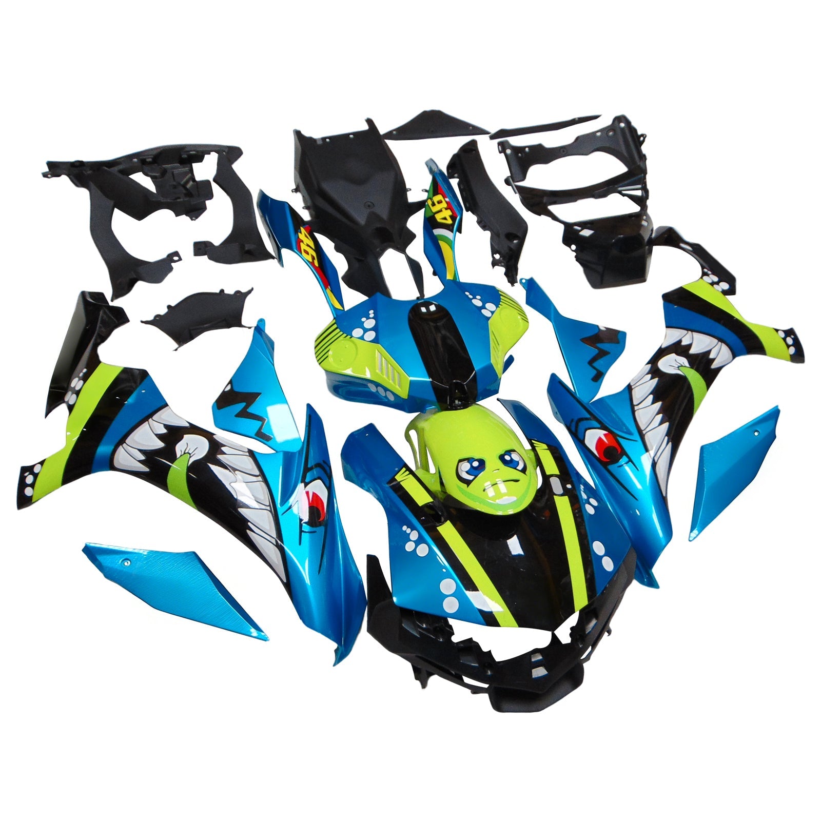 2015-2019 Yamaha YZF 1000 R1 Fairing Kit Generic
