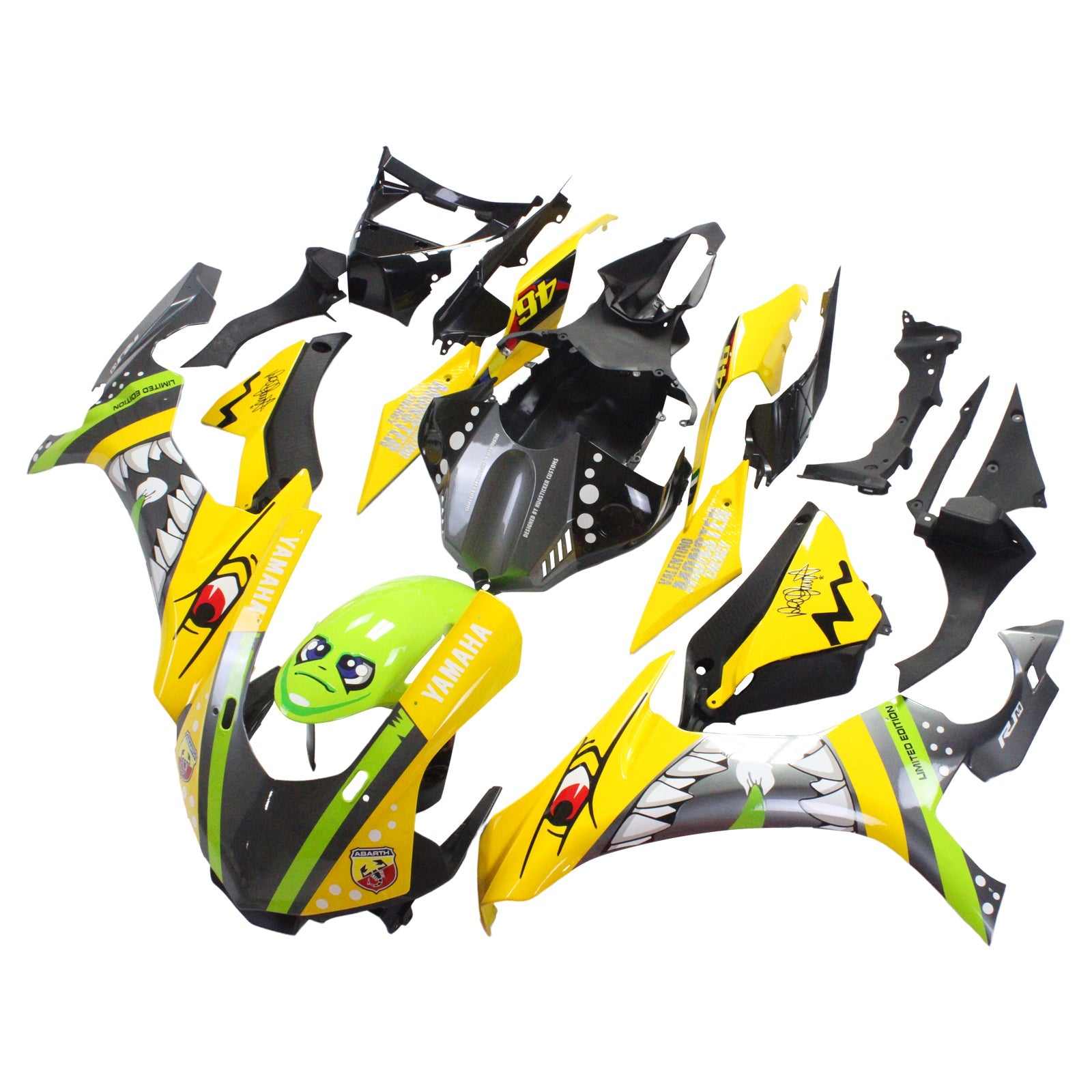 2015-2019 Yamaha YZF 1000 R1 Fairing Kit Generic