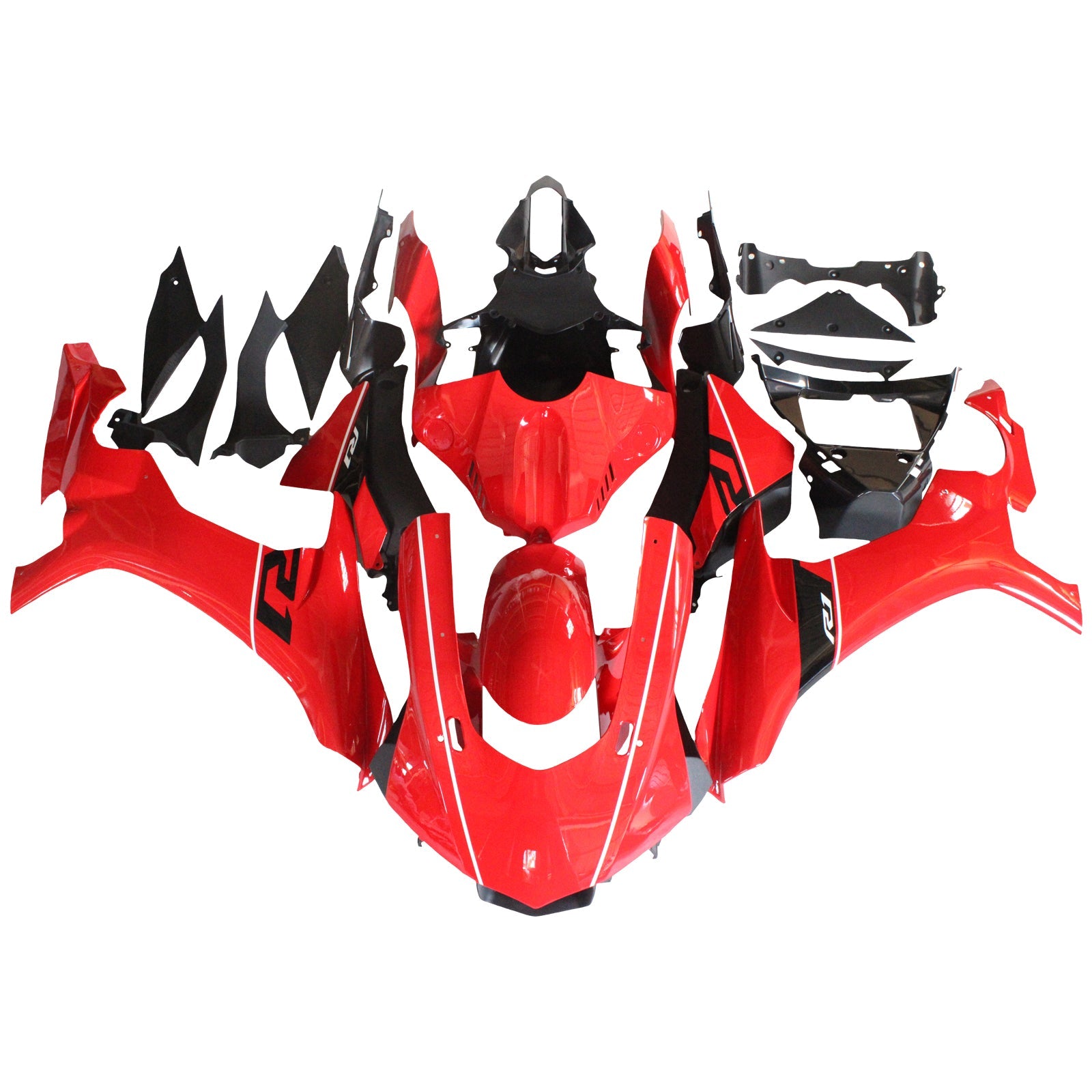2015-2019 Yamaha YZF 1000 R1 Injection Fairing Kit Bodywork Plastic ABS #124