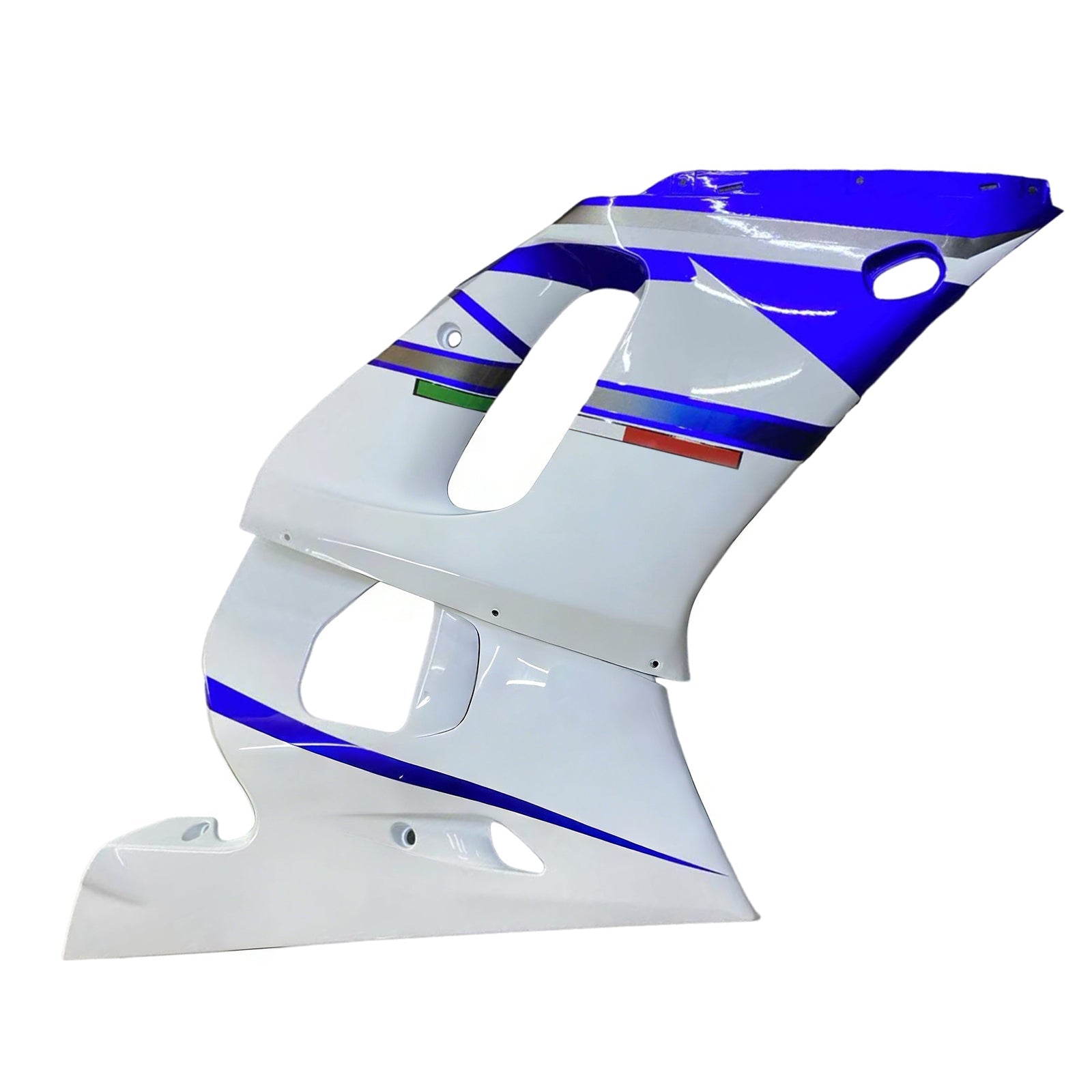 1998-2002 Yamaha YZF-R6 White & Blue No.46 FIAT R6 Racing Amotopart Fairings Customs Fairing