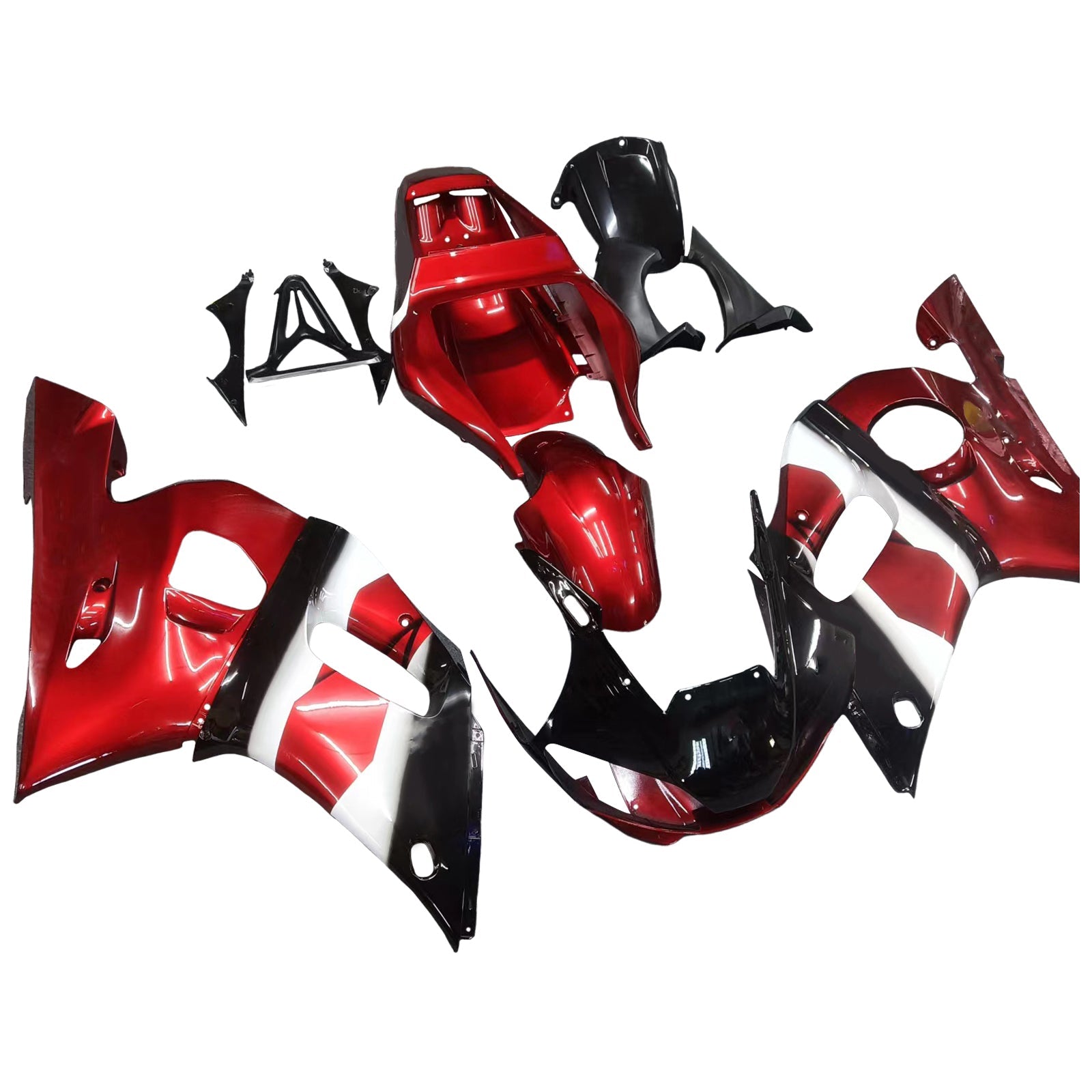 1998-2002 Yamaha YZF 600 R6 Injection Fairing Kit Bodywork Plastic ABS #102