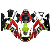 1998-2002 Yamaha YZF 600 R6 Injection Fairing Kit Bodywork Plastic ABS #131