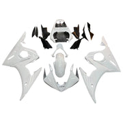 2003-2004 Yamaha R6 & 2006-2009 YZF R6S Fairing White Kit