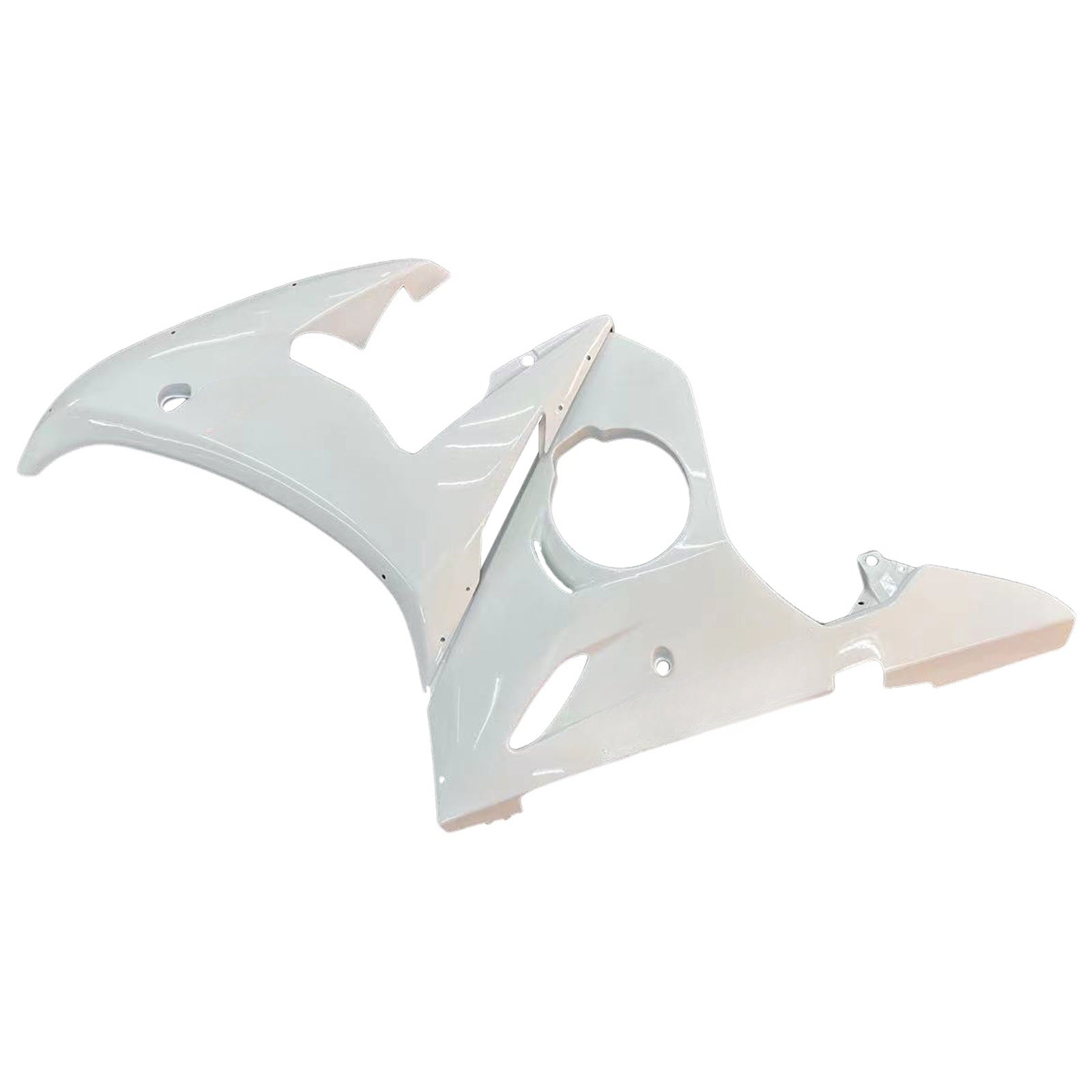 2003-2004 Yamaha R6 & 2006-2009 YZF R6S Fairing White Kit