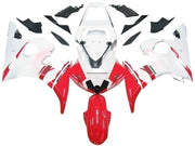 2003-2004 Yamaha R6 & 2006-2009 YZF R6S Fairing Red&White Kit