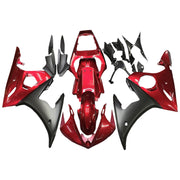 2003-2004 Yamaha YZF 600 R6 2006-2009 R6S Amotopart Injection Fairing Kit Bodywork Plastic ABS #127
