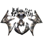 2003-2004 Yamaha YZF 600 R6 2006-2009 R6S Amotopart Injection Fairing Kit Bodywork Plastic ABS #144