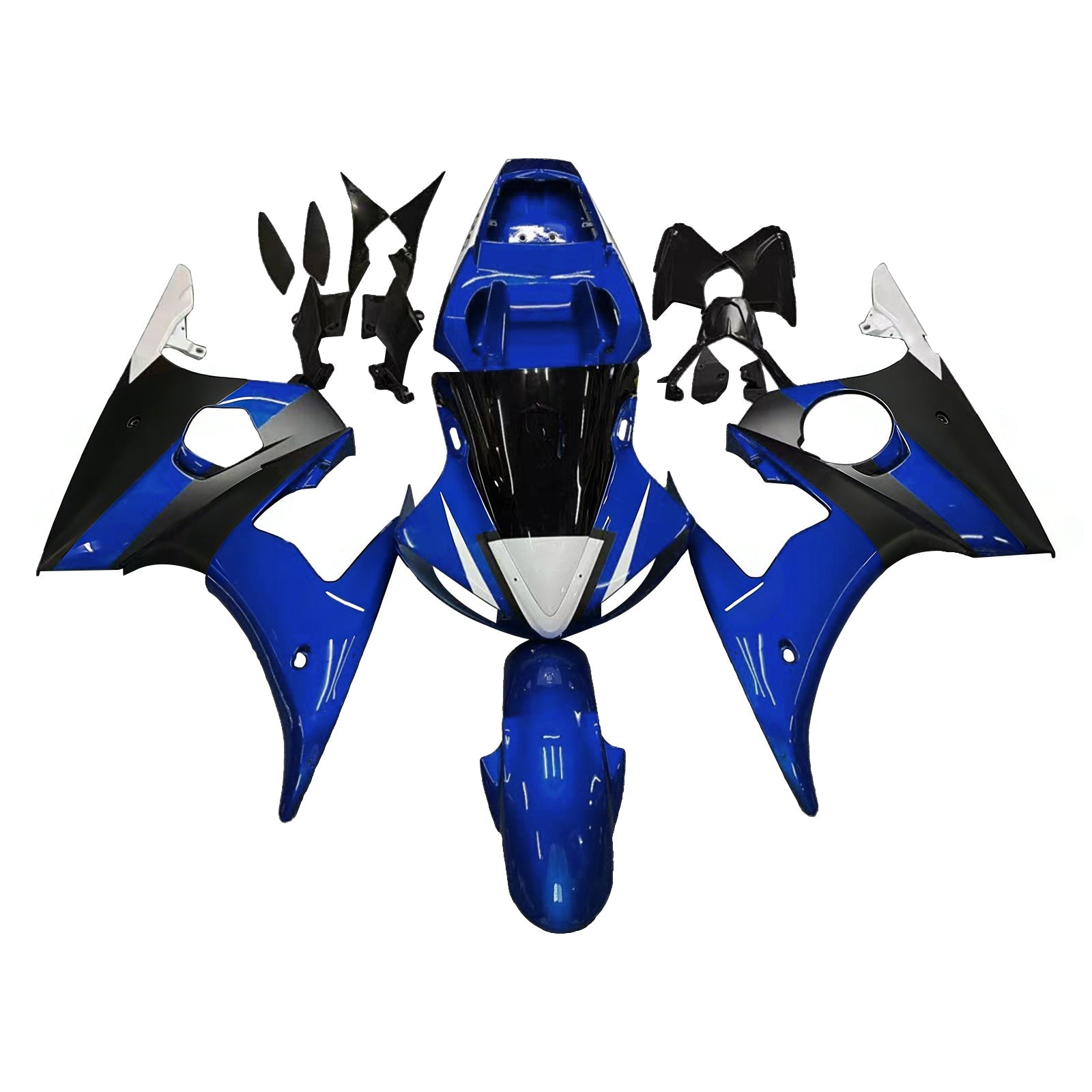 2003-2004 Yamaha YZF 600 R6/R6S Injection Fairing Kit Bodywork Plastic ABS #156