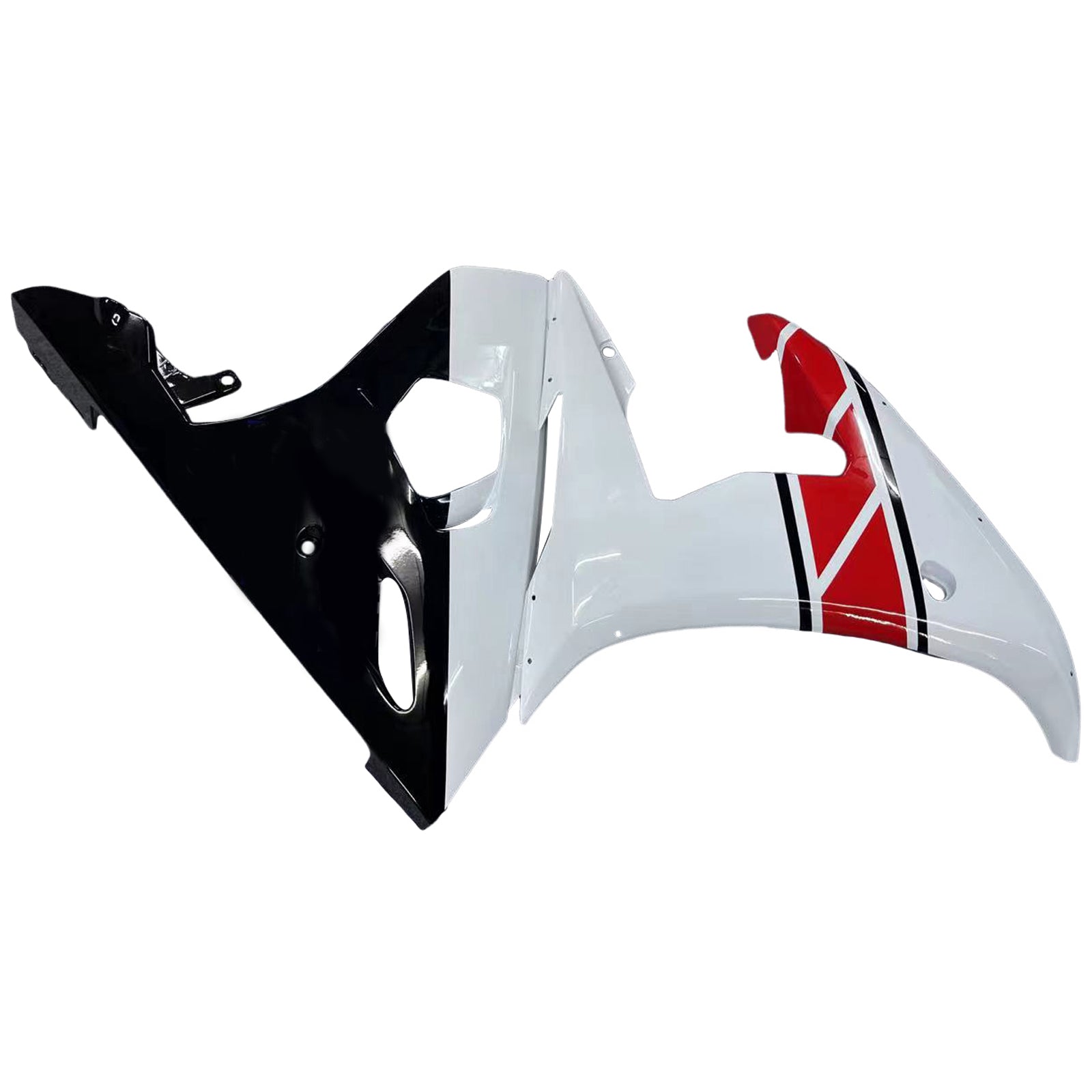 2005 Yamaha YZF 600 R6 Injection Fairing Kit Bodywork Plastic ABS #104