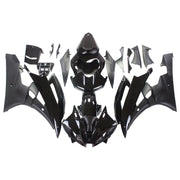 2006-2007 Yamaha YZF-R6 Fairings Contrast Black R6 Racing Generic