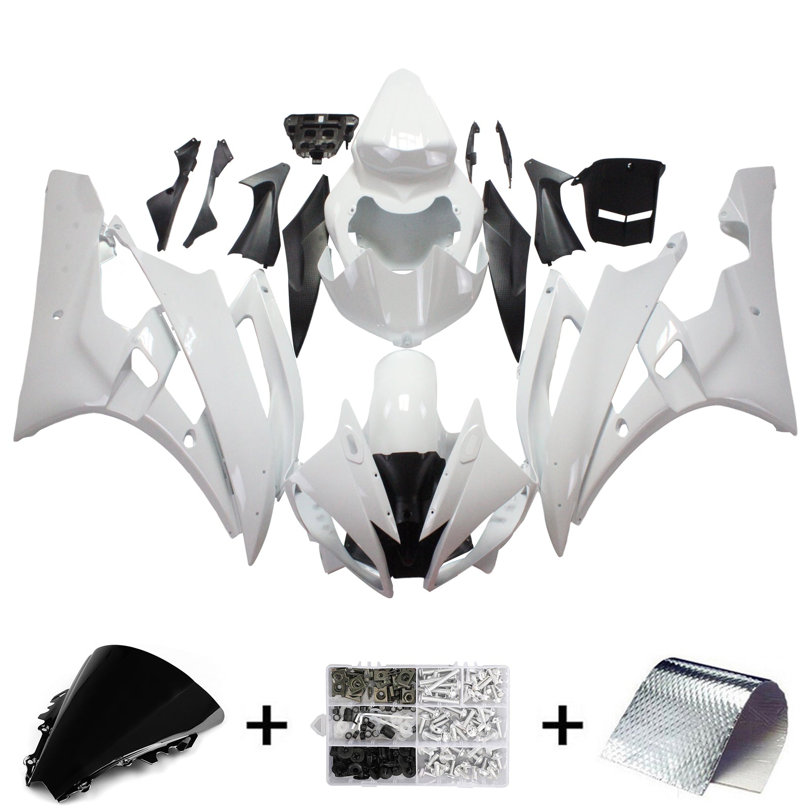 2006-2007 Yamaha YZF 600 R6 Fairing Kit Generic