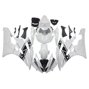 2006-2007 Yamaha YZF 600 R6 Amotopart Injection Fairing Kit Bodywork Plastic ABS #121