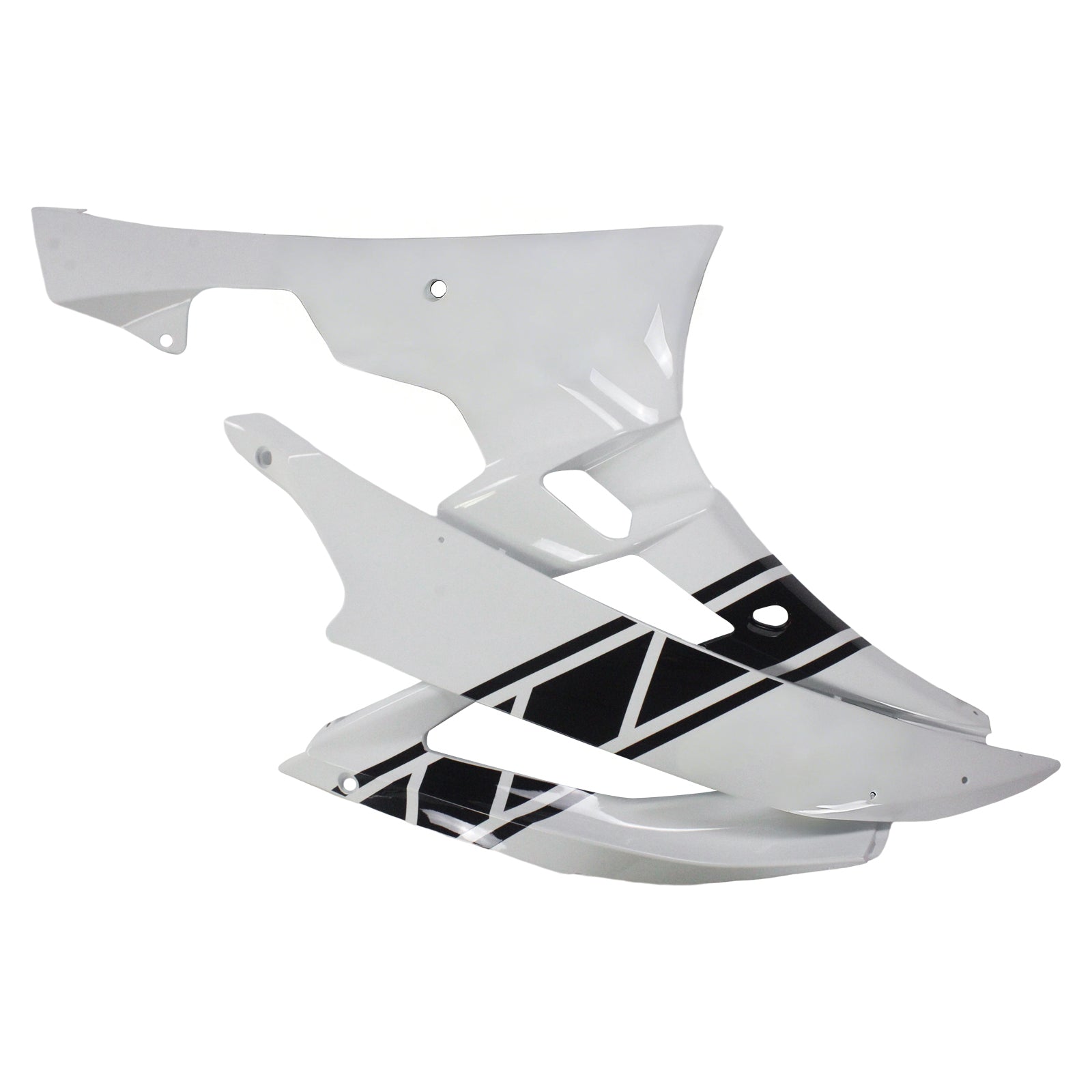 2006-2007 Yamaha YZF 600 R6 Amotopart Injection Fairing Kit Bodywork Plastic ABS #121