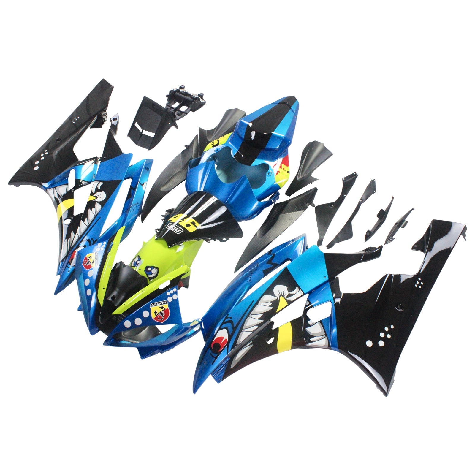 2006-2007 Yamaha YZF 600 R6 Fairing Kit Generic