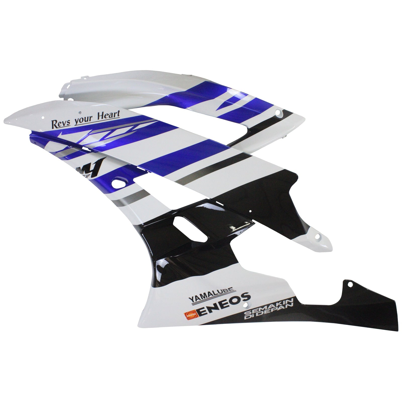 2006-2007 Yamaha YZF 600 R6 Injection Fairing Kit Bodywork Plastic ABS #151