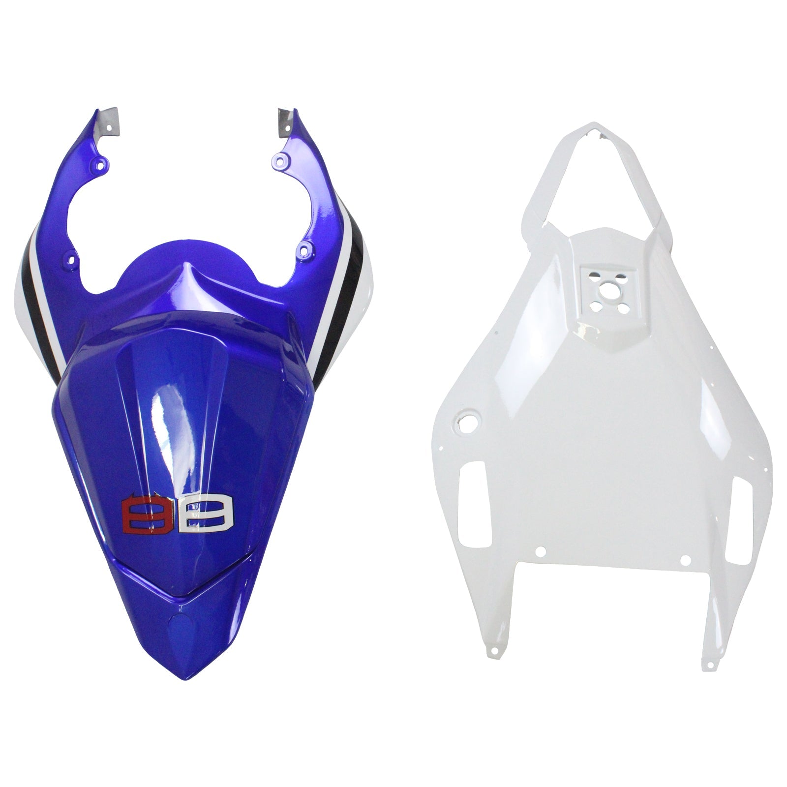 2006-2007 Yamaha YZF 600 R6 Injection Fairing Kit Bodywork Plastic ABS #151