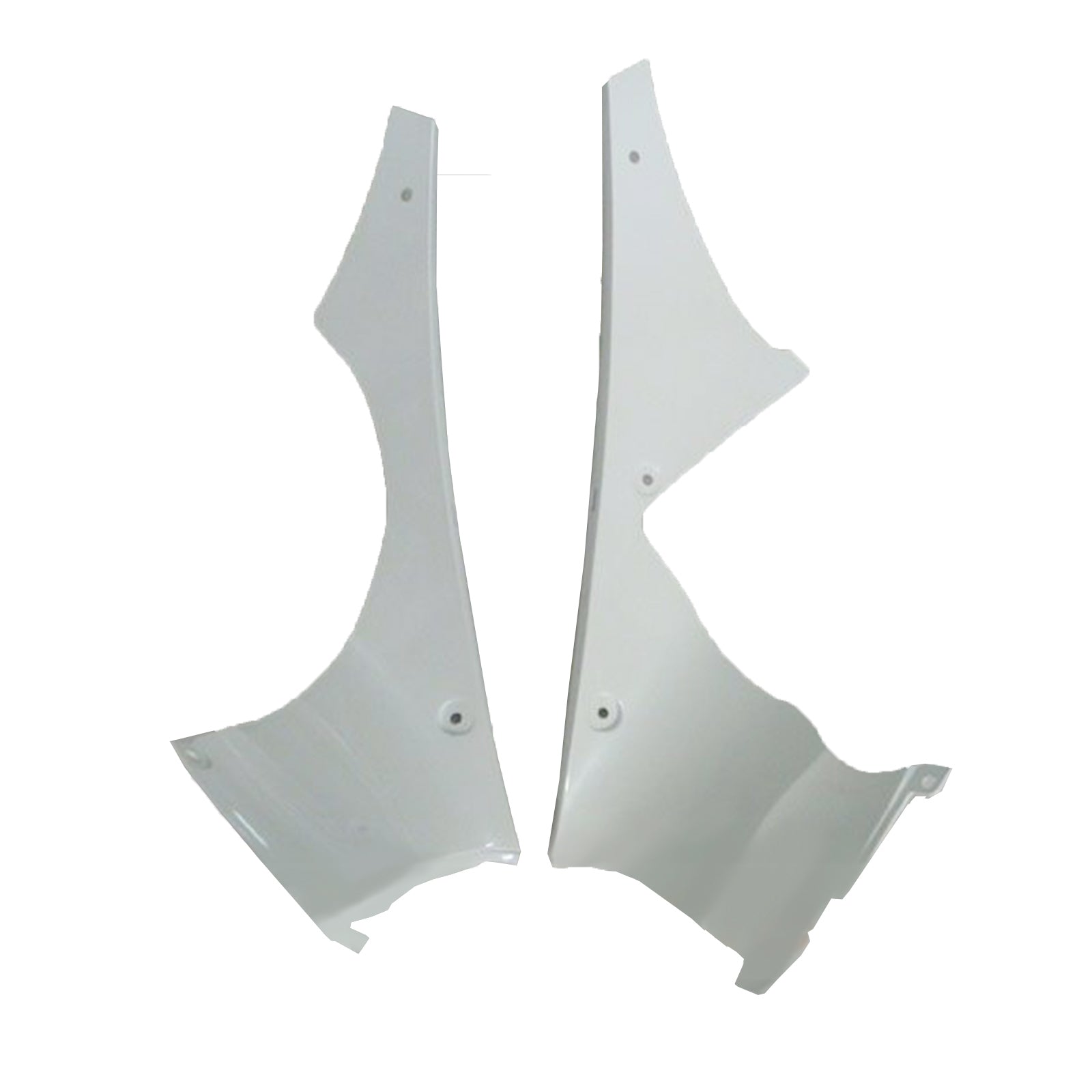 2008-2016 Yamaha YZF-R6 White Racing Fairings Generic