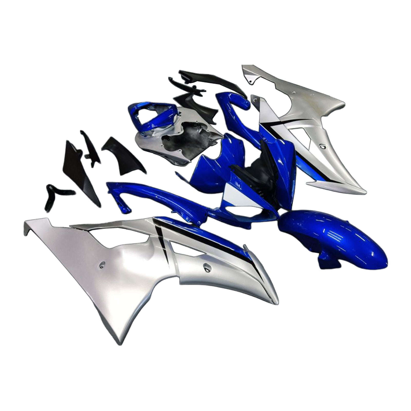 2008-2016 Yamaha YZF 600 R6 Amotopart Injection Fairing Kit Bodywork Plastic ABS #139