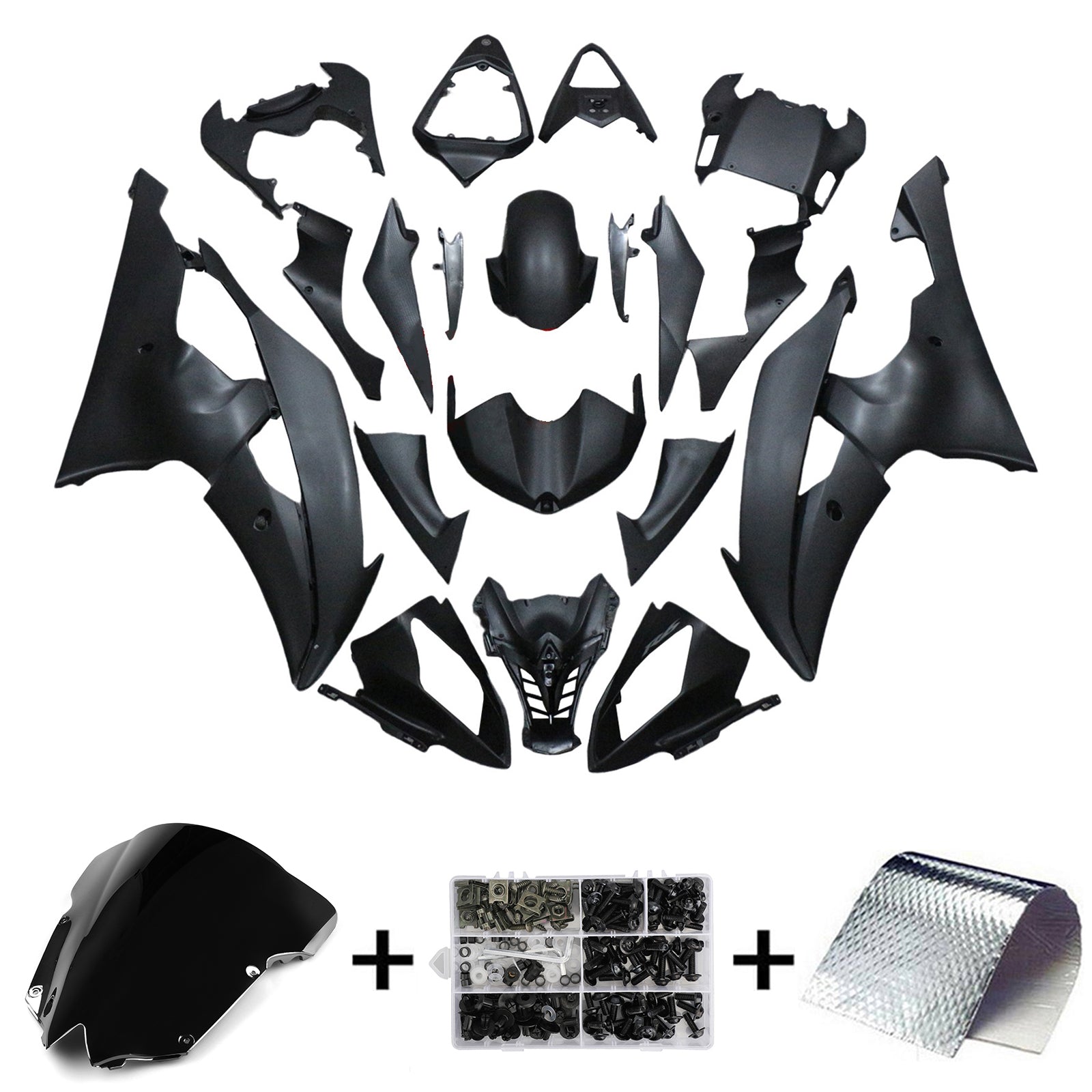 2008-2016 Yamaha YZF 600 R6 Fairing Kit Bodywork Plastic ABS