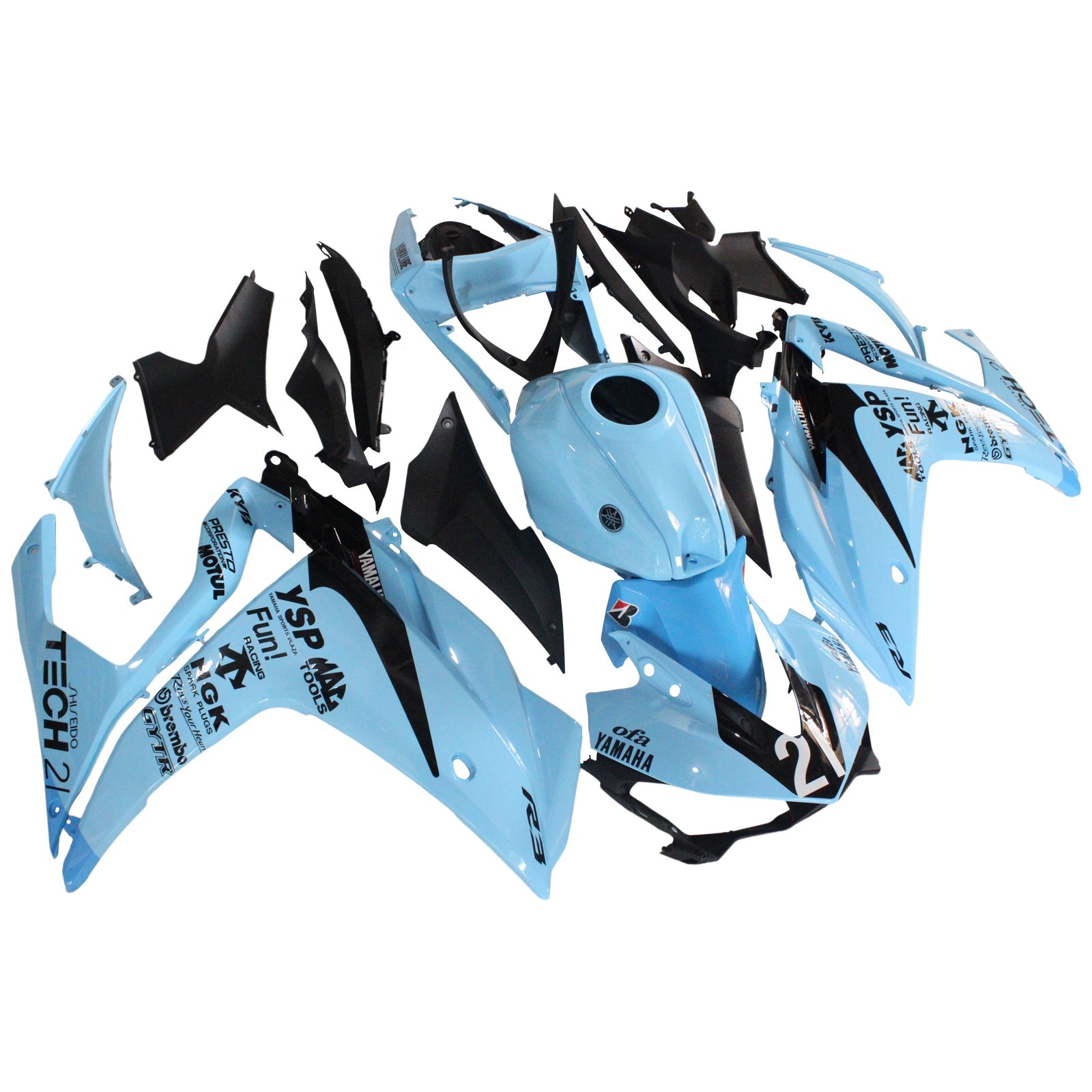 2014-2018 Yamaha YZF-R3 2015-2017 R25 Fairing Kit Generic