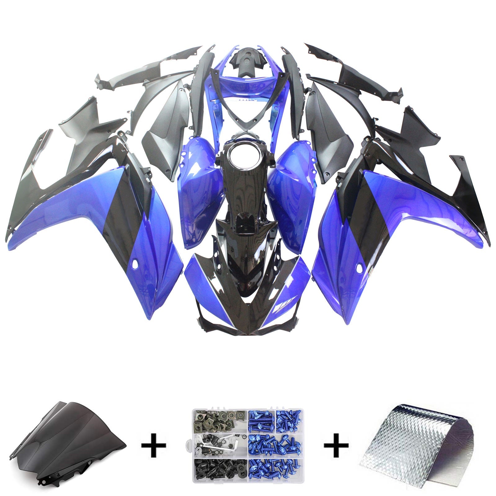 2014-2018 Yamaha YZF-R3 2015-2017 R25 Amotopart Injection Fairing Kit Bodywork ABS #118