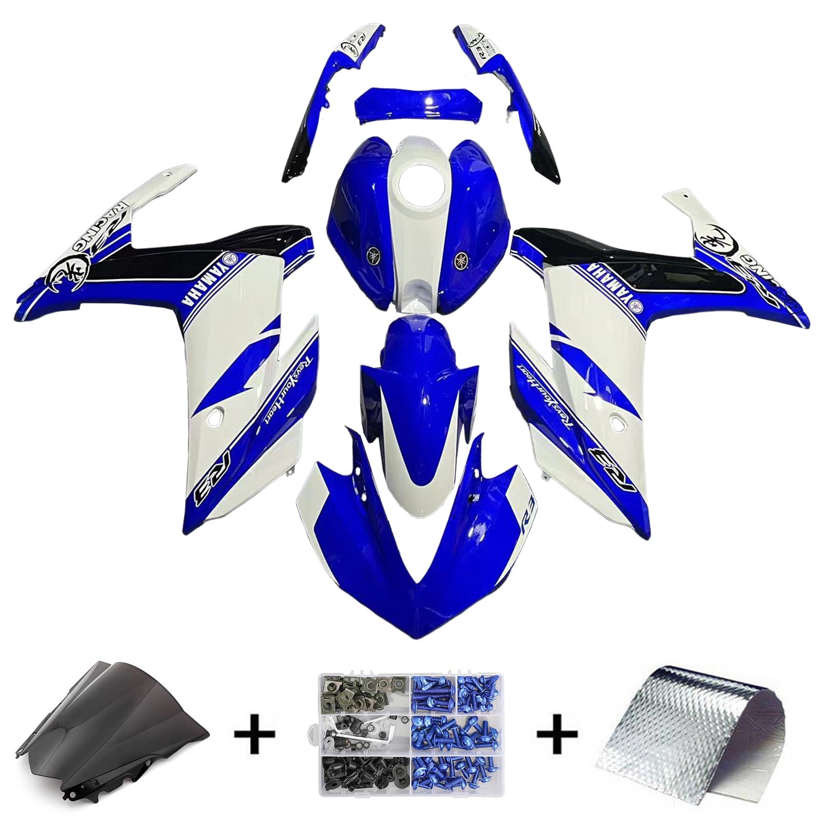 2014-2018 Yamaha YZF-R3 2015-2017 R25 Fairing Kit Generic