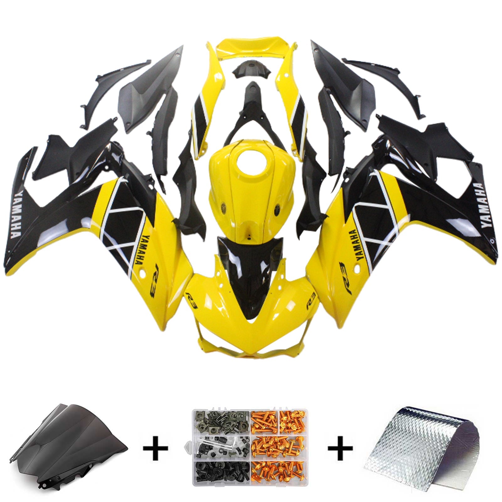 2014-2018 Yamaha YZF-R3 2015-2017 R25 Fairing Kit Generic
