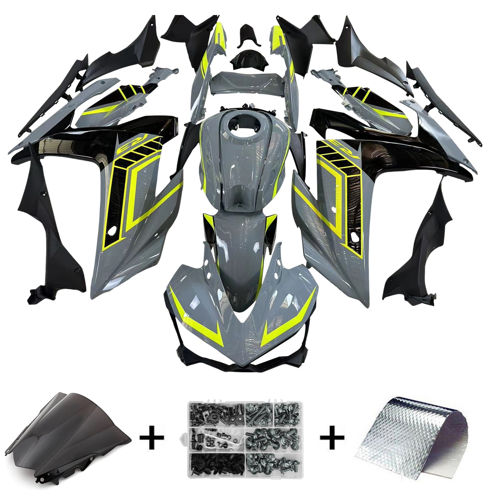 2014-2018 Yamaha YZF-R3 2015-2017 R25 Fairing Kit Bodywork ABS