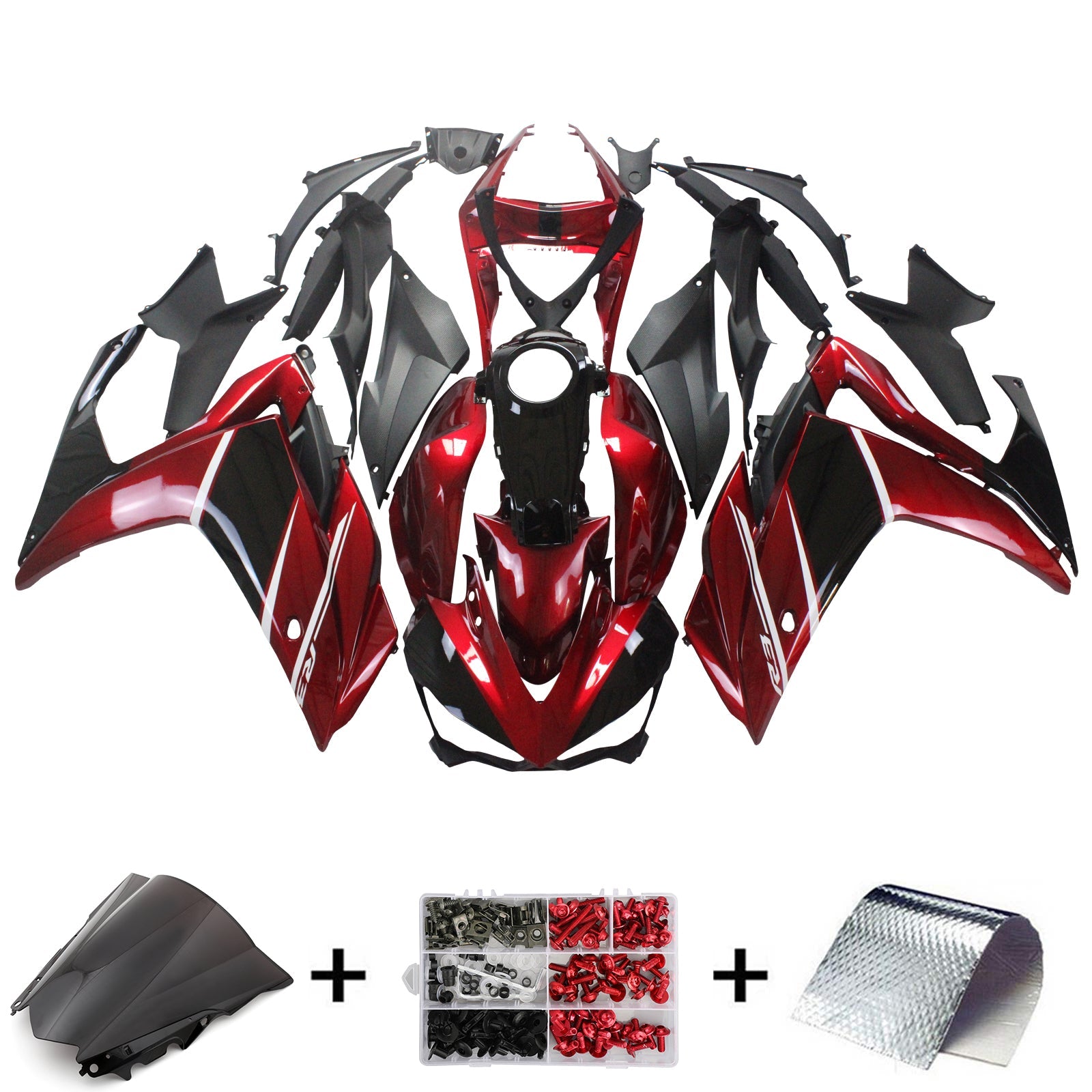 2014-2018 Yamaha YZF-R3 2015-2017 R25 Fairing Kit Bodywork ABS