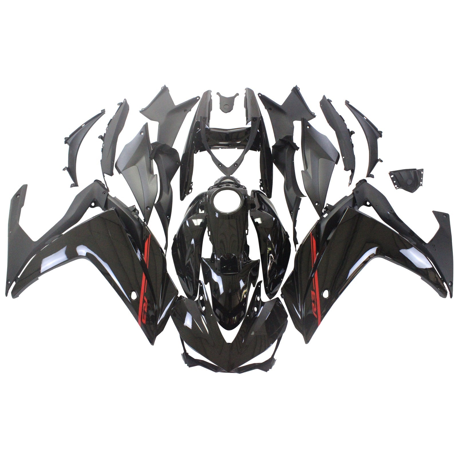 2014-2018 Yamaha YZF-R3 2015-2017 R25 Fairing Kit Bodywork ABS