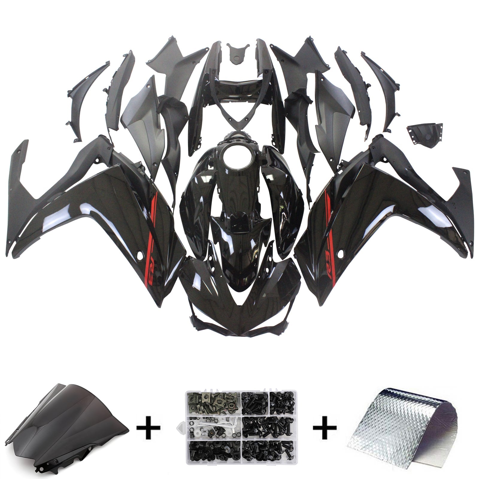 2014-2018 Yamaha YZF-R3 2015-2017 R25 Fairing Kit Bodywork ABS