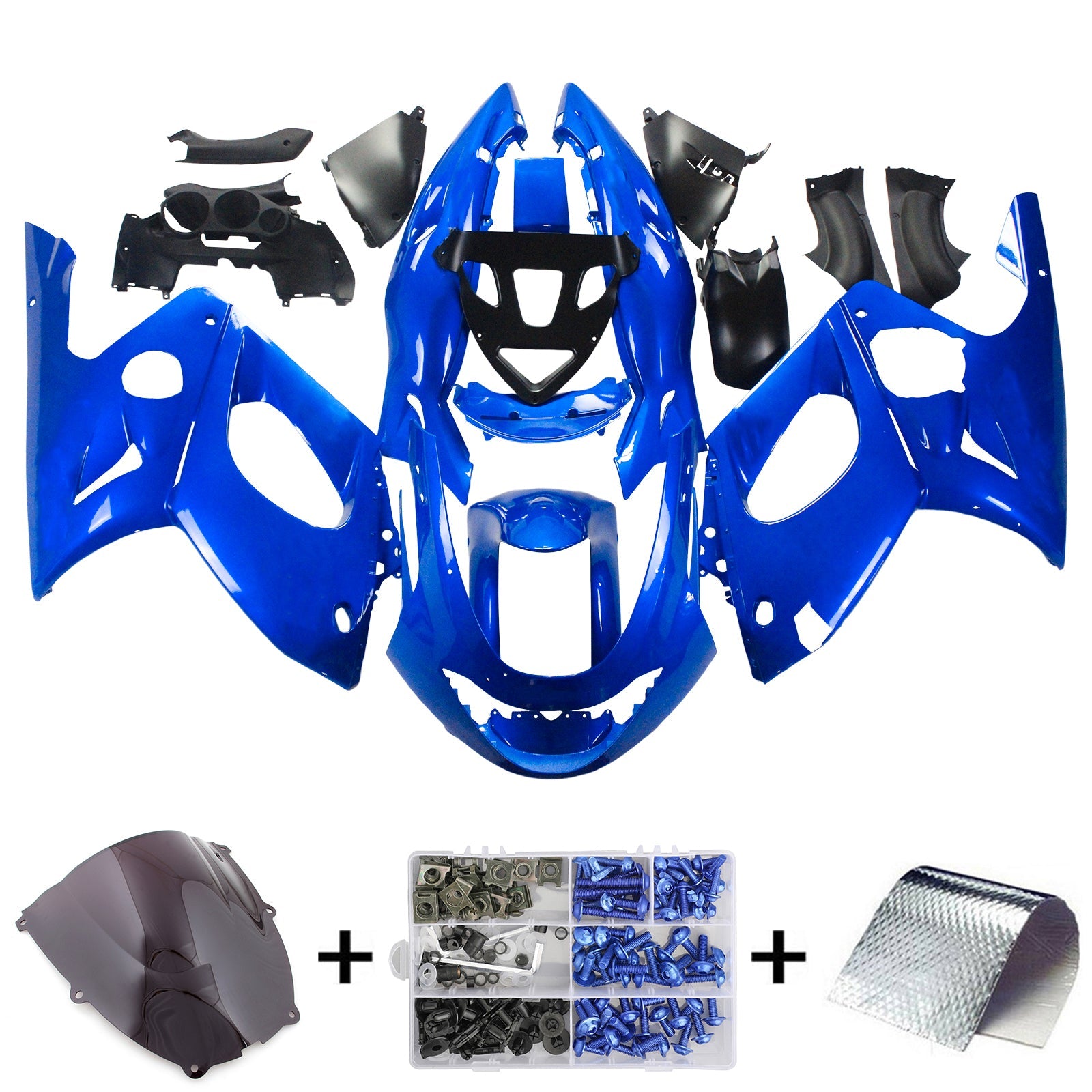 1996-2007 Yamaha YZF 600R Thundercat Amotopart Injection Fairing Kit Bodywork Plastic ABS #113