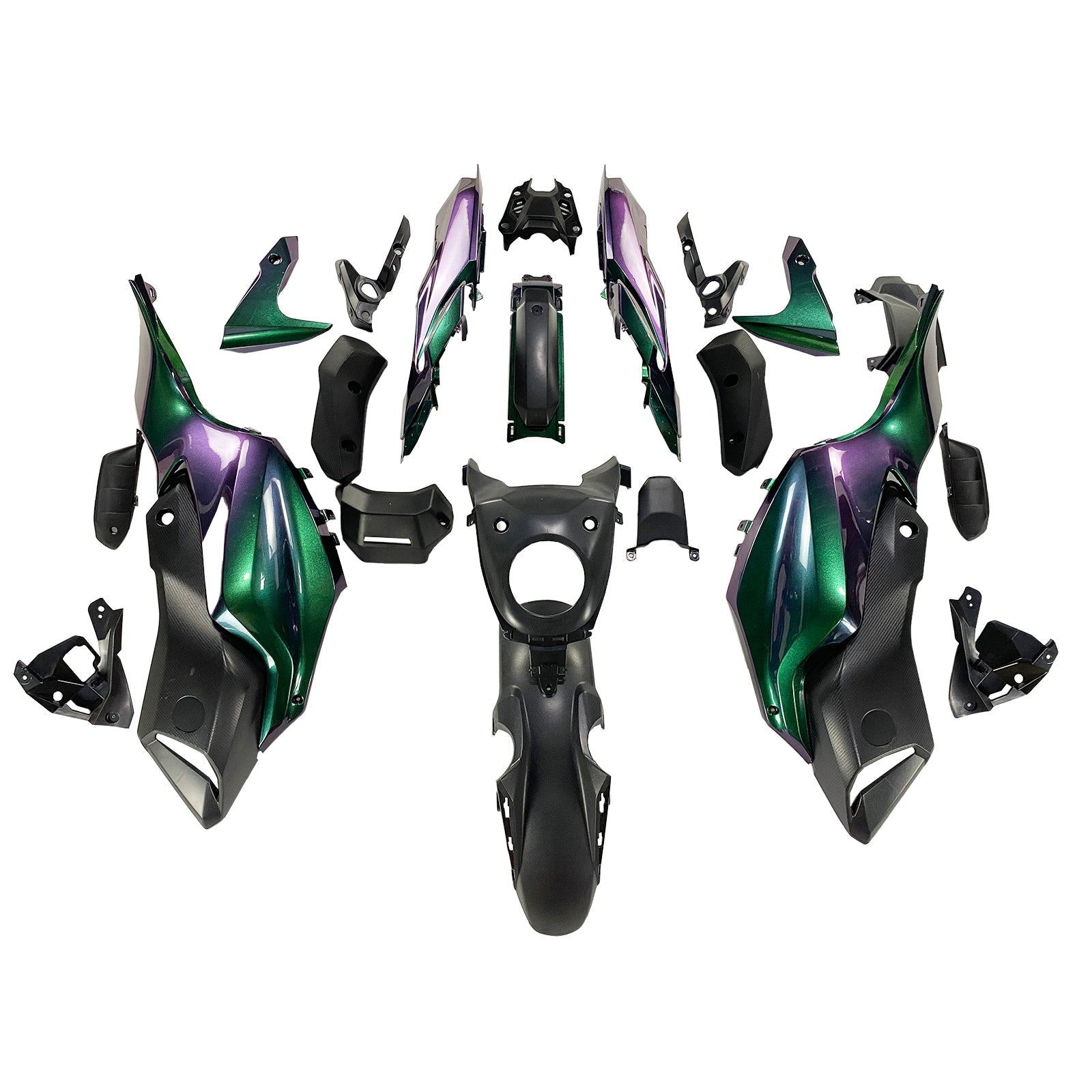 2012-2017 Yamaha MT-07 FZ-07 Injection Fairing Kit Bodywork Plastic ABS