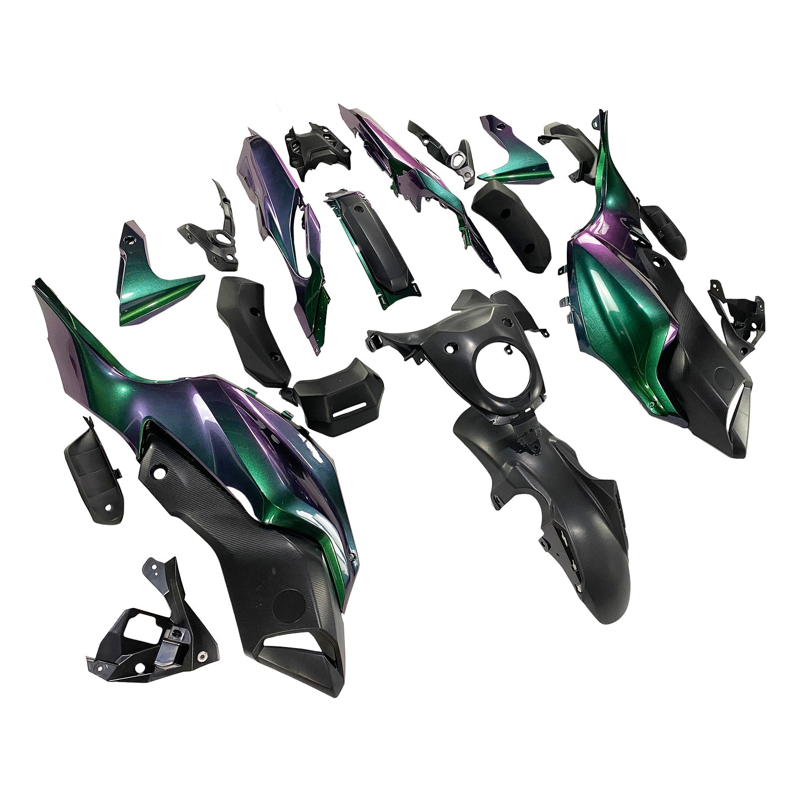 2012-2017 Yamaha MT-07 FZ-07 Injection Fairing Kit Bodywork Plastic ABS