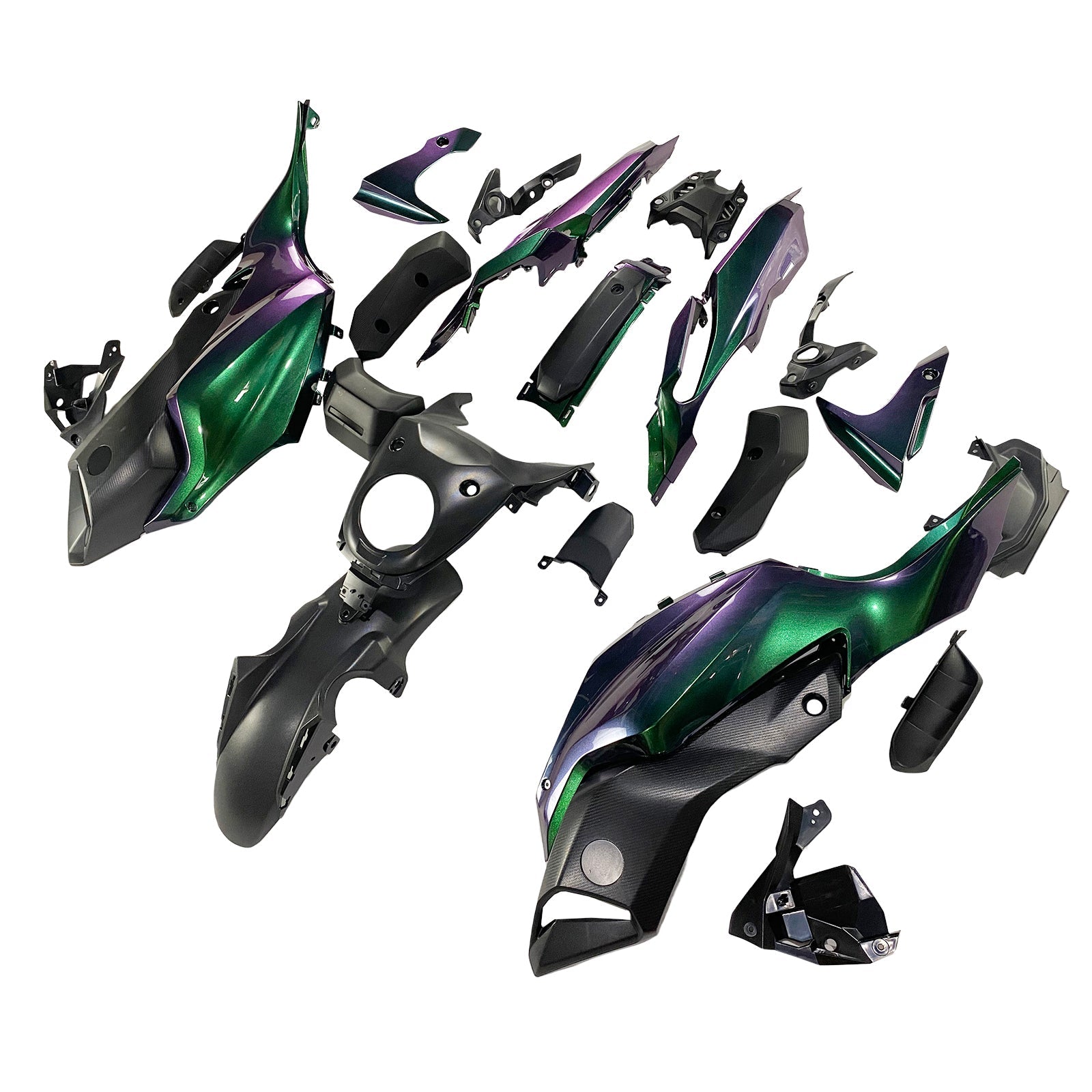 2012-2017 Yamaha MT-07 FZ-07 Injection Fairing Kit Bodywork Plastic ABS