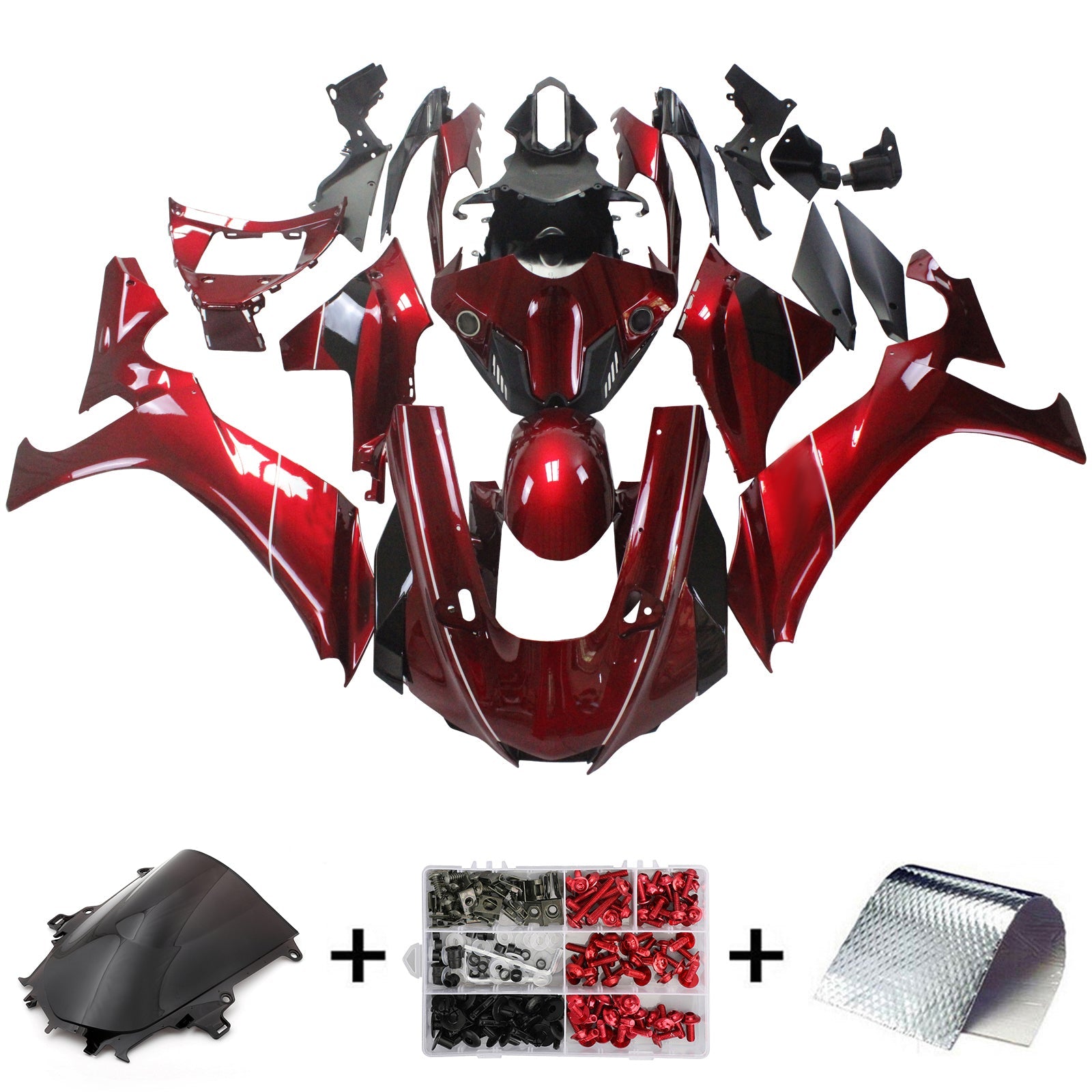 2020-2025 Yamaha YZF R1 Injection Fairing Kit Bodywork Plastic ABS #101