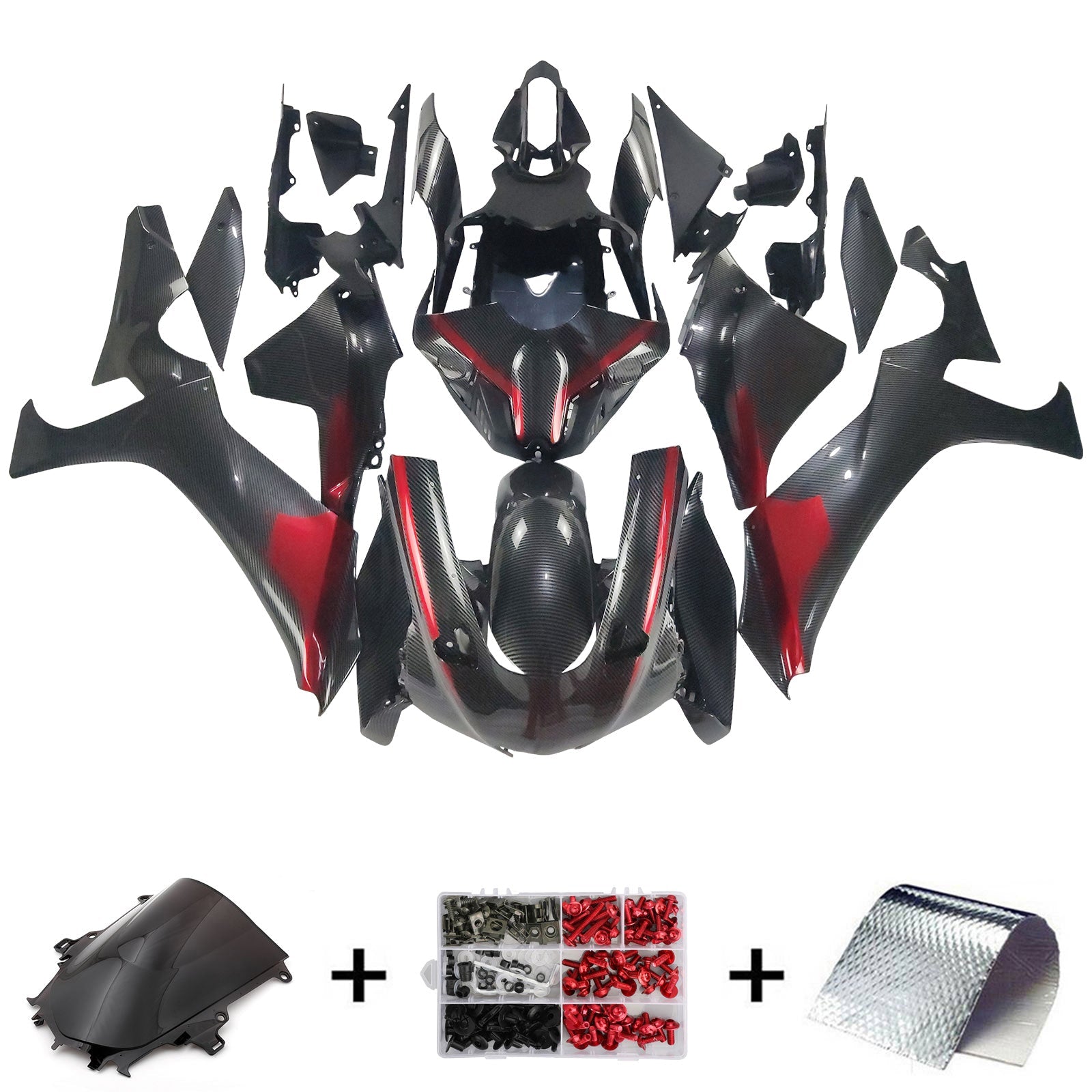 2020-2025 Yamaha YZF R1 Injection Fairing Kit Bodywork Plastic ABS #101