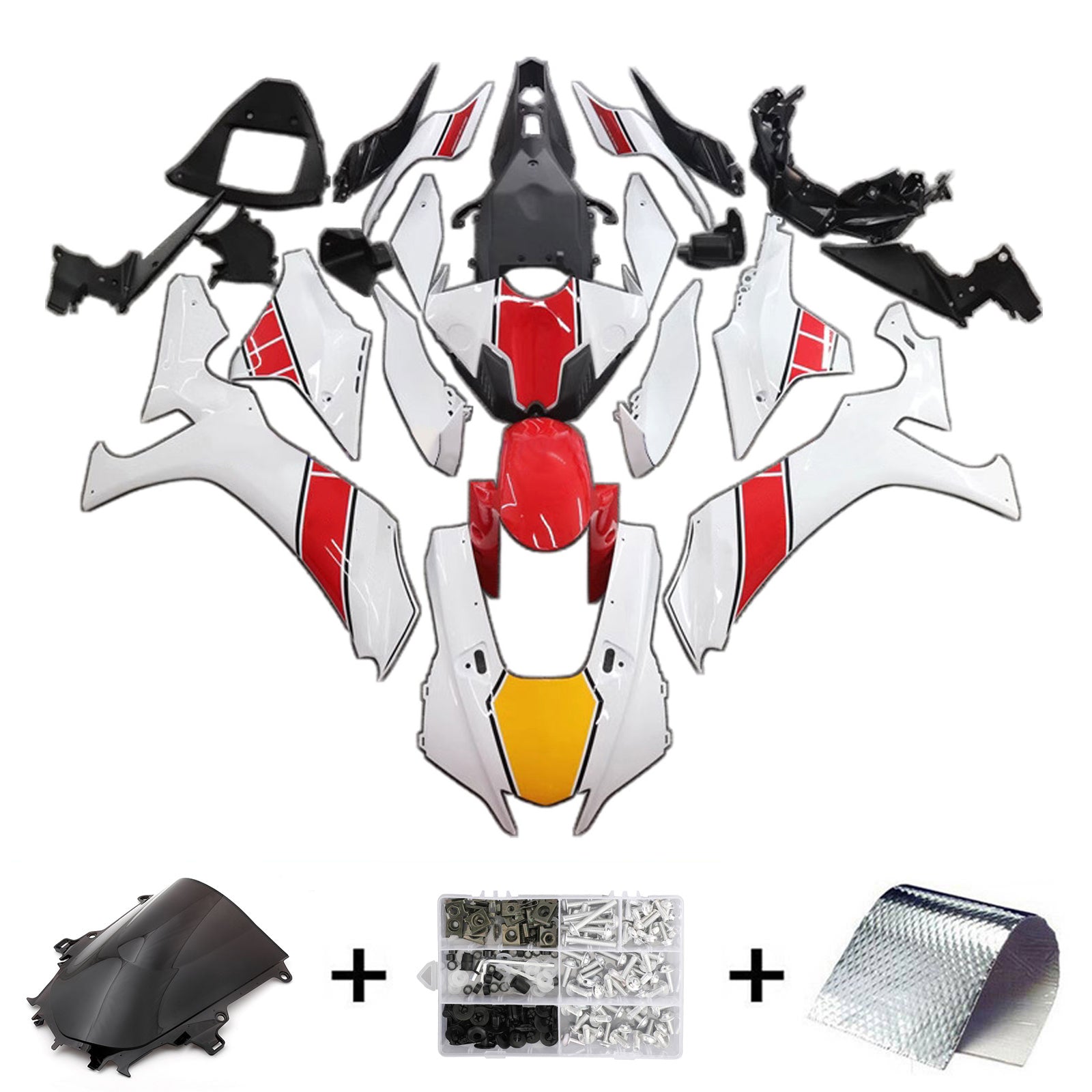 2020-2025 Yamaha YZF R1 Injection Fairing Kit Bodywork Plastic ABS #101