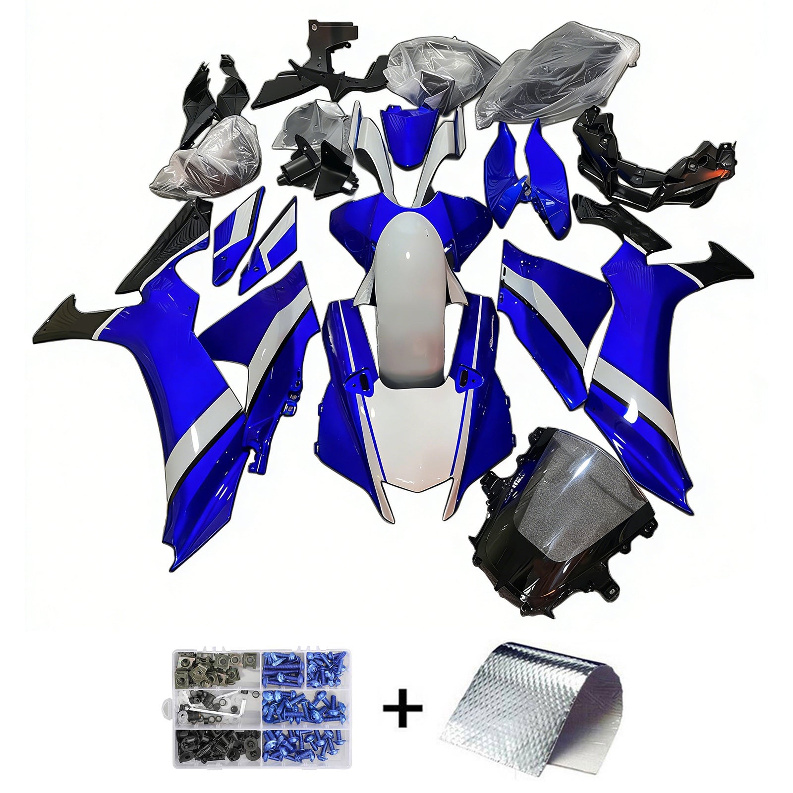 2020-2025 Yamaha YZF R1 Injection Fairing Kit Bodywork Plastic ABS #101