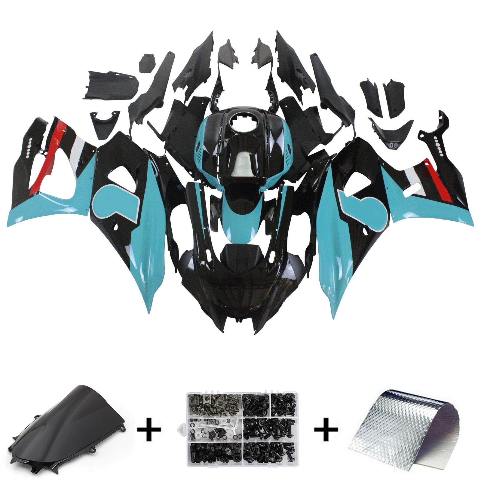 2021-2024 Yamaha YZF-R7 Fairing Kit Bodywork Plastic ABS