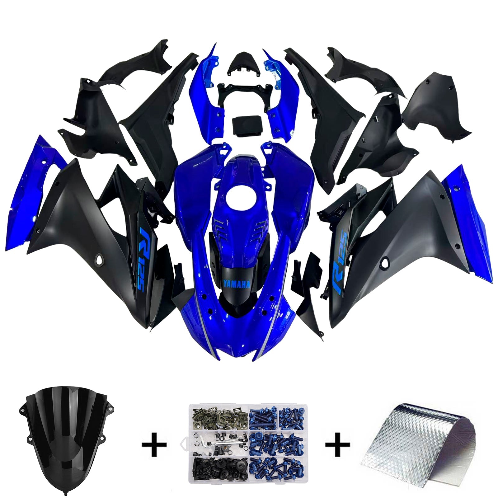 2019-2024 Yamaha YZF R125 Injection Fairing Kit Bodywork