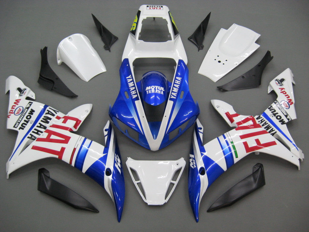 For YZF 1000 R1 2002-2003 Bodywork Fairing Blue ABS Injection Molded Plastics Set