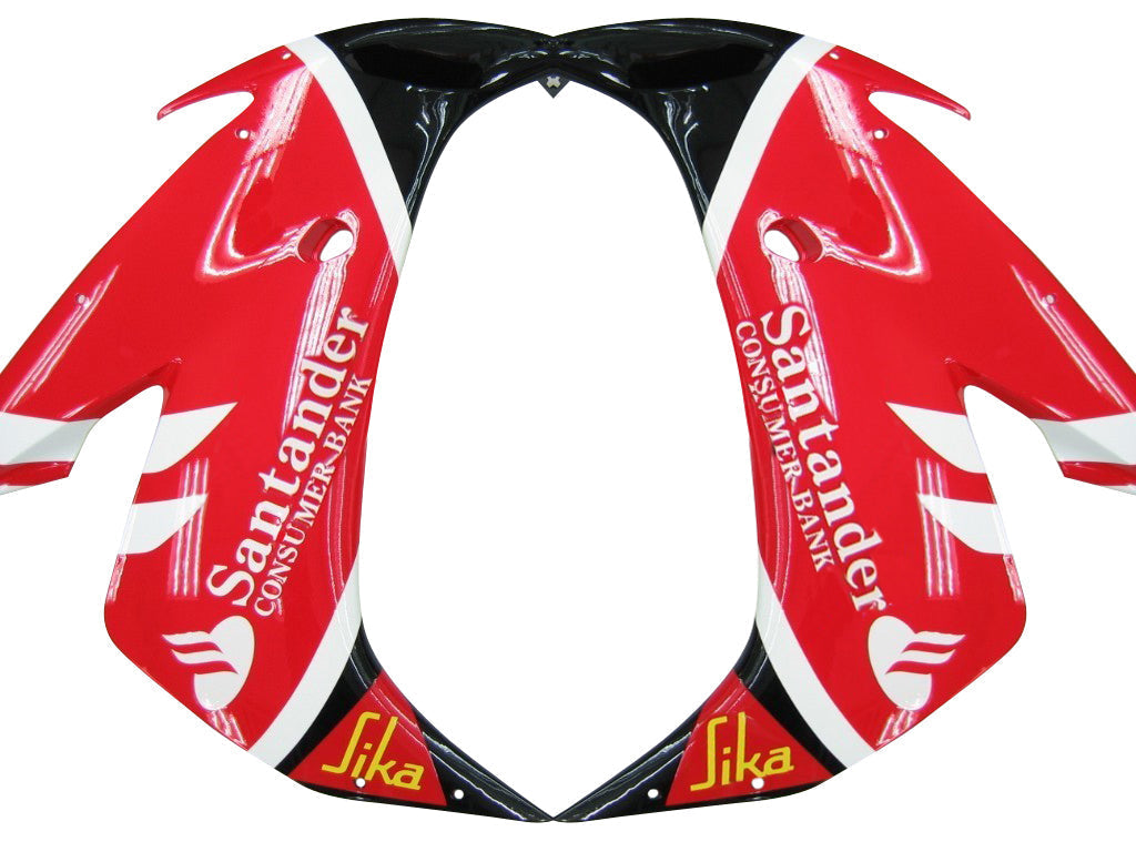 2004-2006 Yamaha YZF-R1 Red Black Racing Fairings Generic