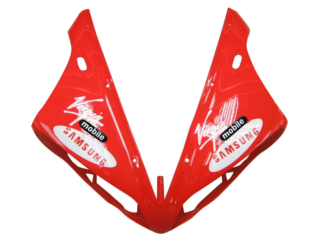 2004-2006 Yamaha YZF-R1 Red Black Racing Fairings Generic