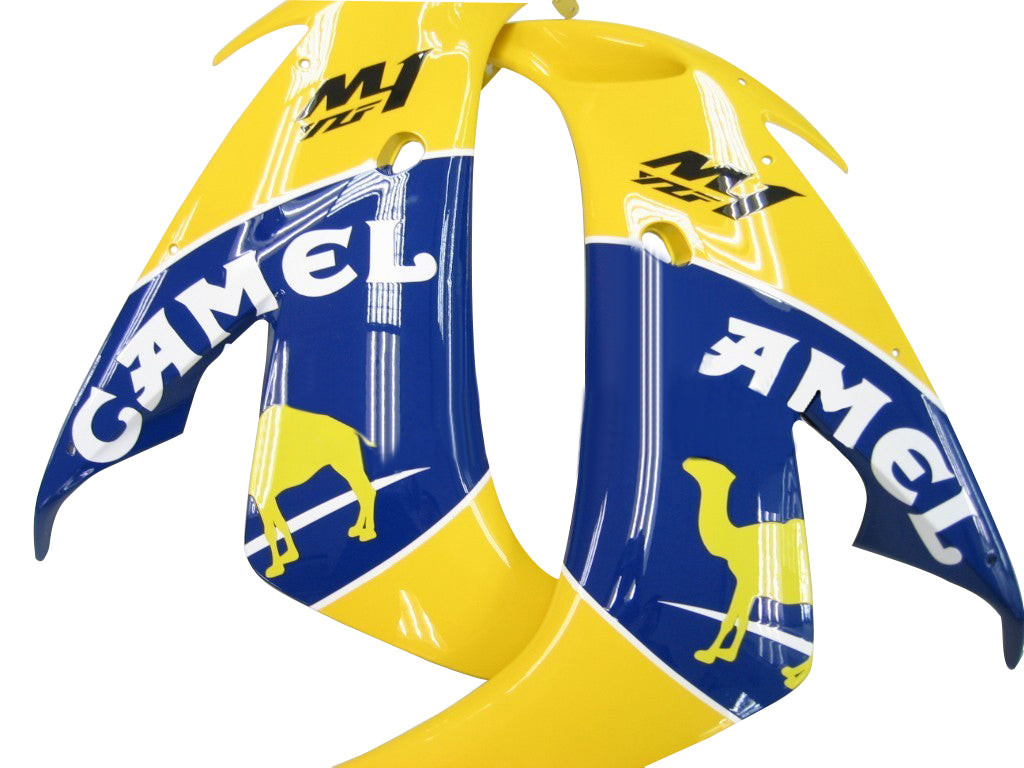 2004-2006 Yamaha YZF-R1 Yellow Blue Racing Fairings Generic